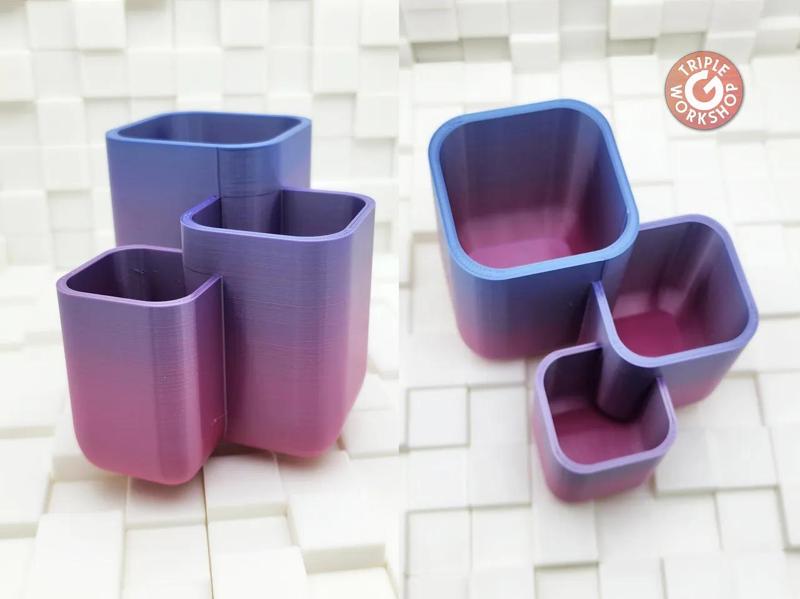 Overlapping Pen Cup