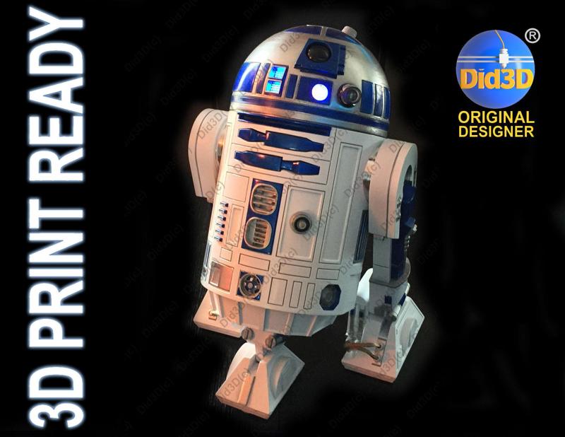R2D2 HQ  New hope 1-3 Scale  42cm V1-7