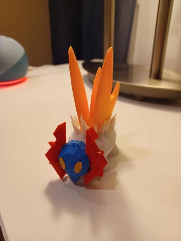 low poly slither wing Pokémon