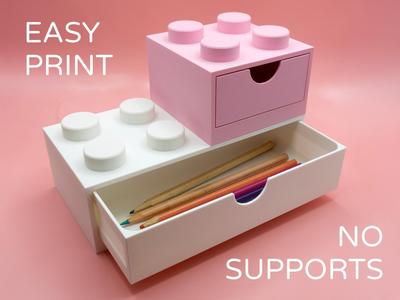 Building Brick Storage by Pork3D.com