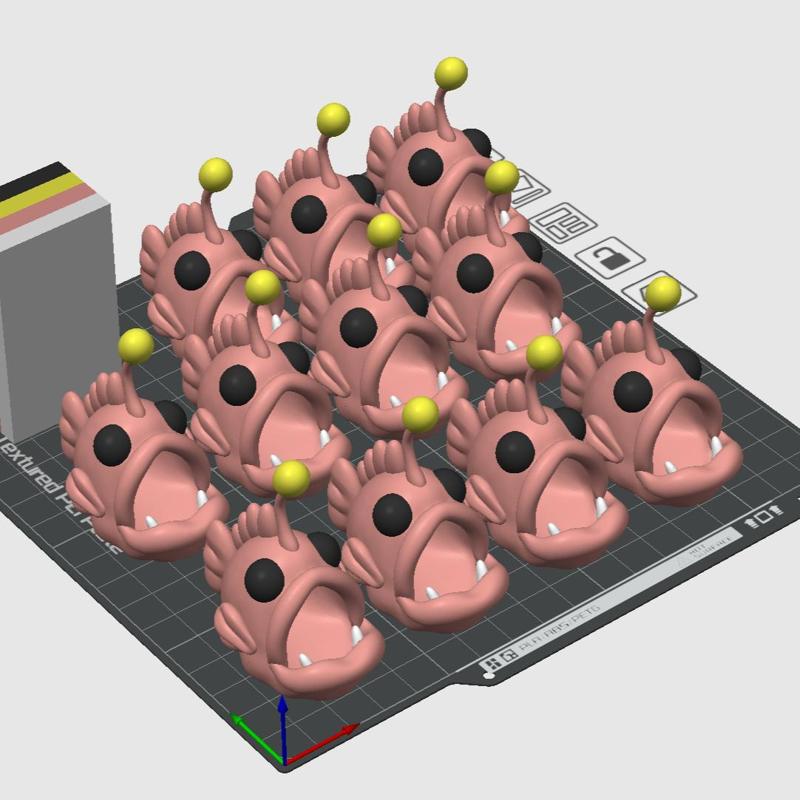 Angler Fish Mini / Angler Fish Dish – Support Free