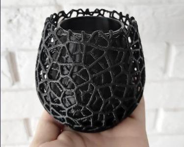 Flower Pot and Planter Voronoi for plants Succulent
