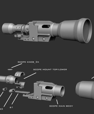IQA-11 blaster rifle