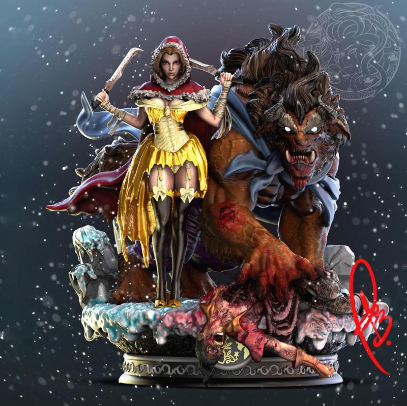 BEAUTY AND THE BEAST BY CREATIVE GEEK MB