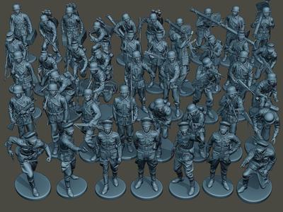 German soldiers ww2 Bundle Pack 1