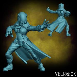 Tempest Guardsman Warlock 1 (Female) (PRESUPPORTED)