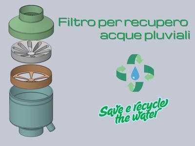 Rainwater harvesting filter