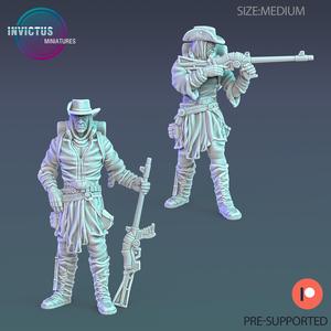 Wasteland Explorer Team / Space Warrior / Male Bandit / Cyberpunk Soldier / Alien Army / Cosmic Invasion Fighter / Trooper Attack / Sci-Fi Encounter