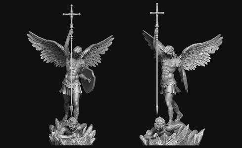 Archangel Michael Statue