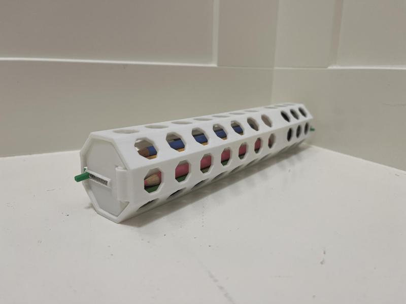 Tube-shaped pencil/storage container