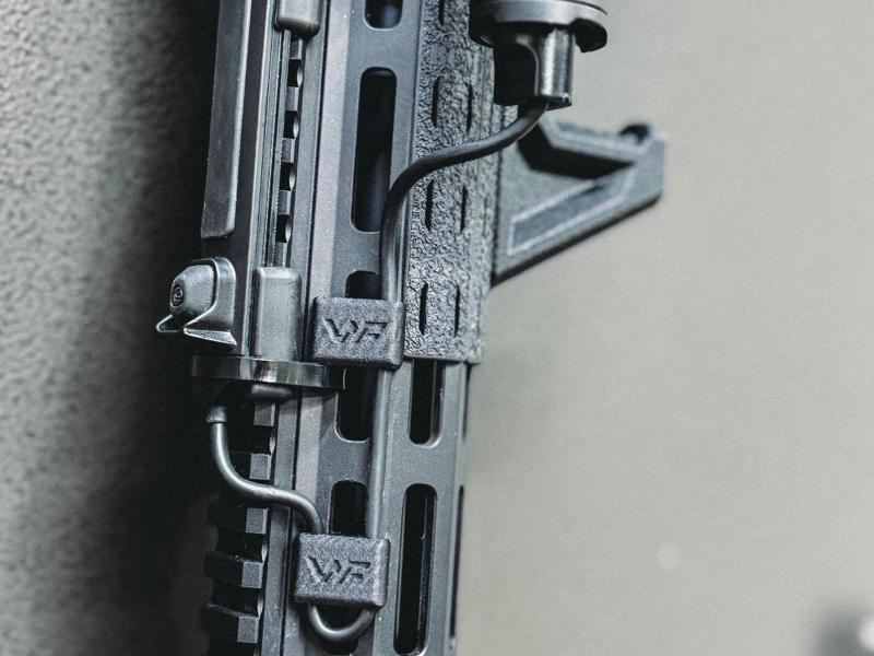 Hardware-less/Snap-in M-lok Cable Managers