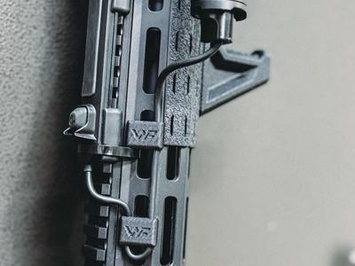 Hardware-less/Snap-in M-lok Cable Managers