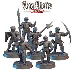 Assembled Human guards [PRE-SUPPORTED]