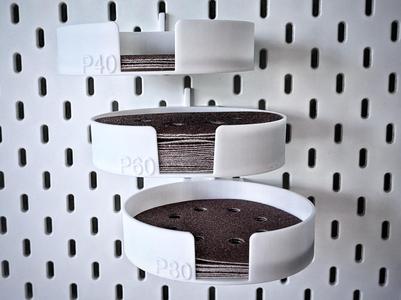 Sanding Disc 5 Inch (125mm) Trays for Ikea Skadis
