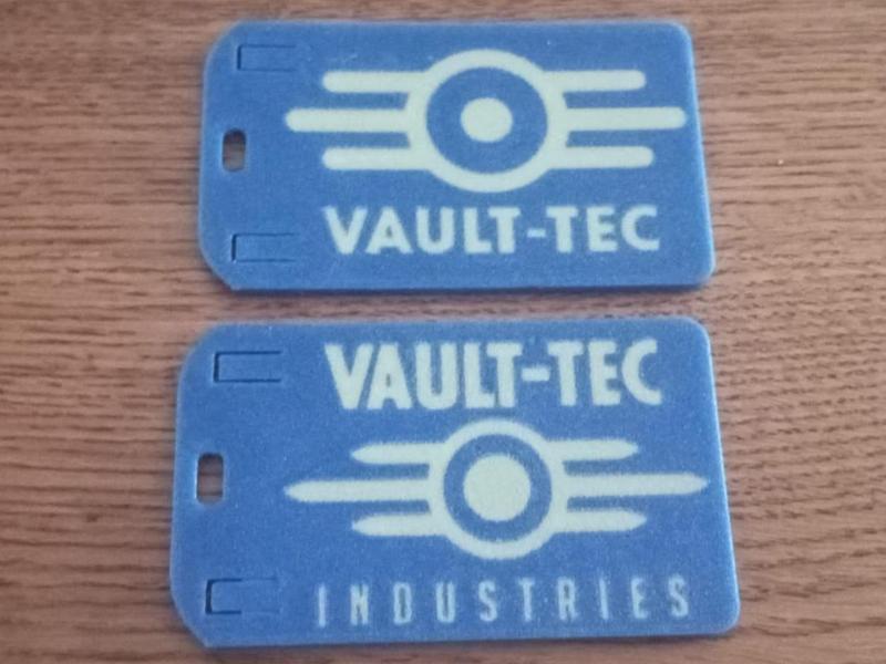 Fallout badge holder Vault Tec ID card holder