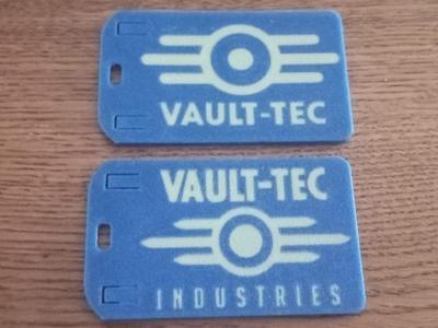 Fallout badge holder Vault Tec ID card holder