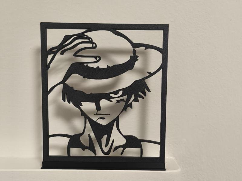 Picture one piece-quadretto con base one piece
