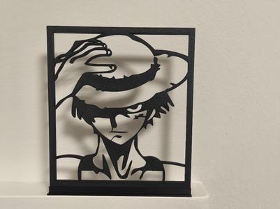 Picture one piece-quadretto con base one piece