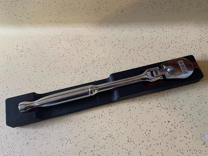Icon 3/8″ Drive Flex Head Ratchet Gridfinity