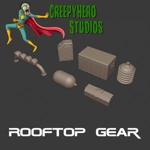 Gaslands Rooftop Gear Set
