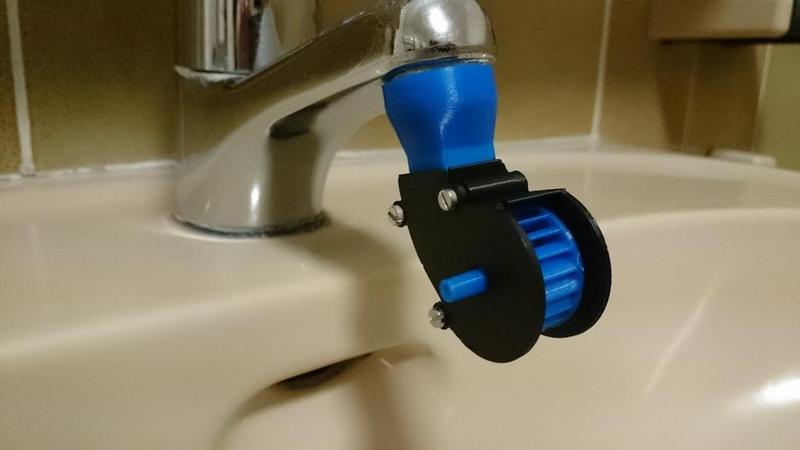 Mini water tap turbine