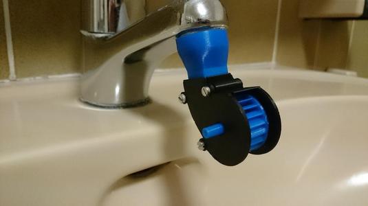 Mini water tap turbine
