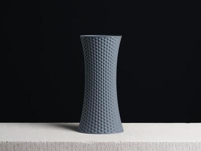 Trophy Vase | Hexagon Texture (Vase Mode)