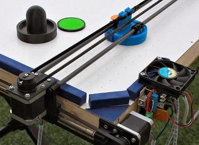 Air Hockey Robot (an OPEN SOURCE 3D printer hack)