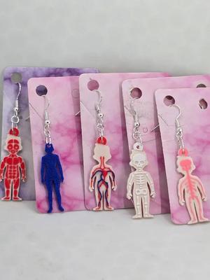 Human Body Earrings