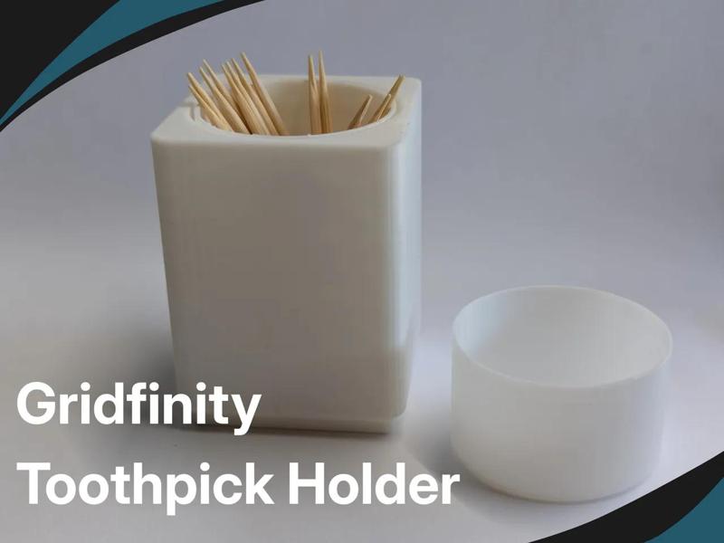 Gridfinity Toothpick holder   