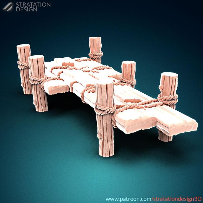 Wobbly Plank Bridge