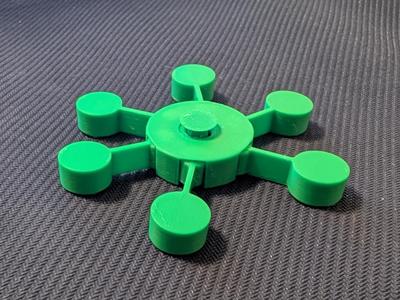 Spin Me! No-Assembly Fidget Spinner in 1 Hour