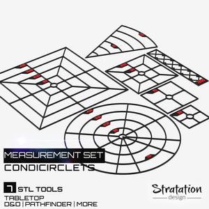 Tabletop Roleplaying Game Measurement Set