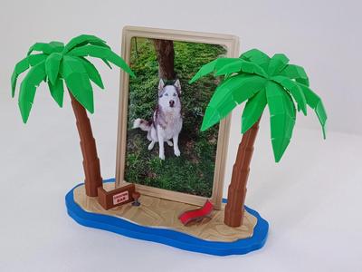 Island photo frame