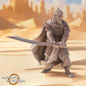 Arash, Emir of Scimitars – On Foot – Presupported
