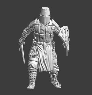 Medieval Swedish Knight – Battle at Neva River 1222