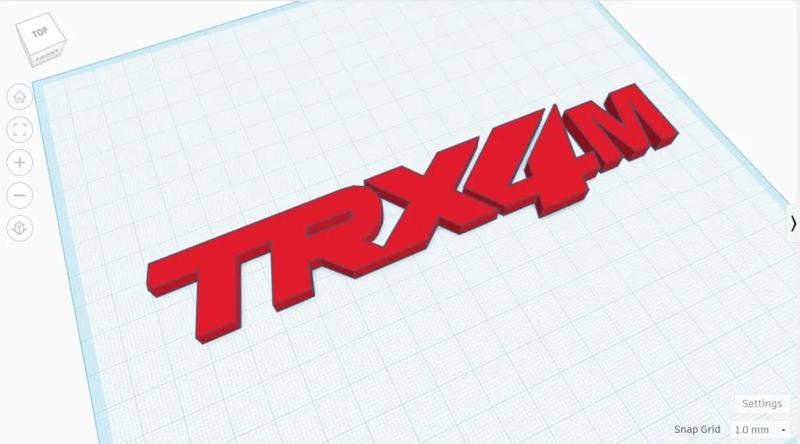 Traxxas Logo + TRX4m logo   