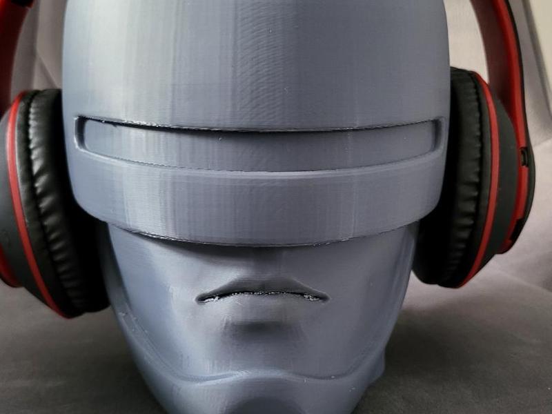 Robocop Helmet Headphone / Headset Display Stand