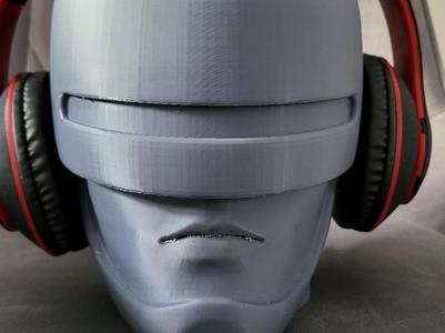 Robocop Helmet Headphone / Headset Display Stand