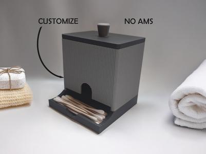 Q-Tip Holder/Dispenser V2