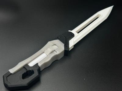 Cyberpunk 2077 Neurotoxin Knife Expanded Design