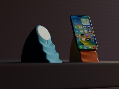 Iphone Charger Stand. 