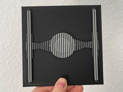 Star Wars: TIE Fighter Layered Sculpture Wall Art