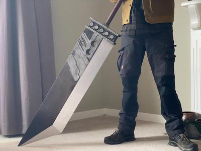 Life Size Buster Sword from Final Fantasy VII