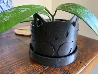 Cute Cat Planter