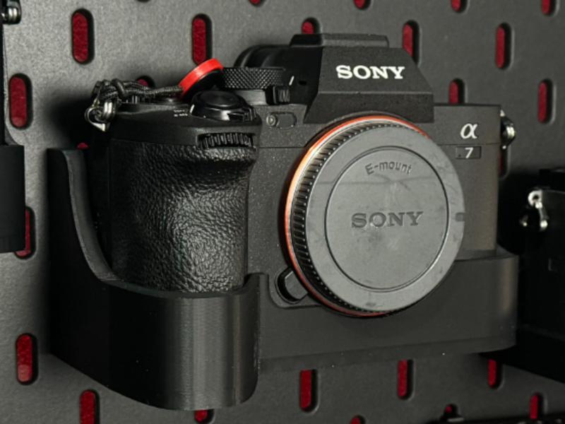 Sony a7iv Ikea Skadis Shelf