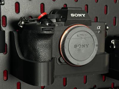 Sony a7iv Ikea Skadis Shelf