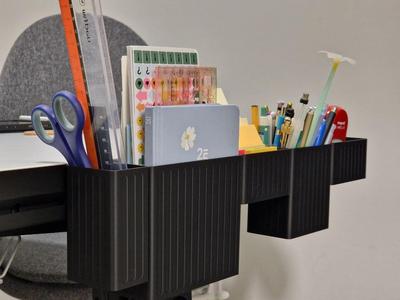 Modular Desk Side Organizer System