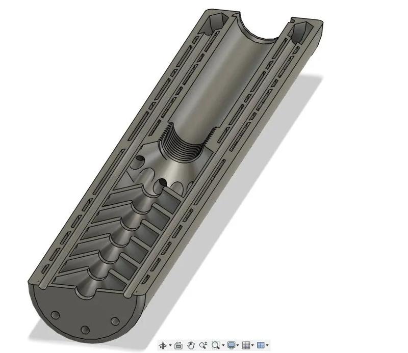 Airgun silencer (Rotex RM8)