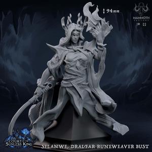 Selanwe. Dralfar Runeweaver Bust